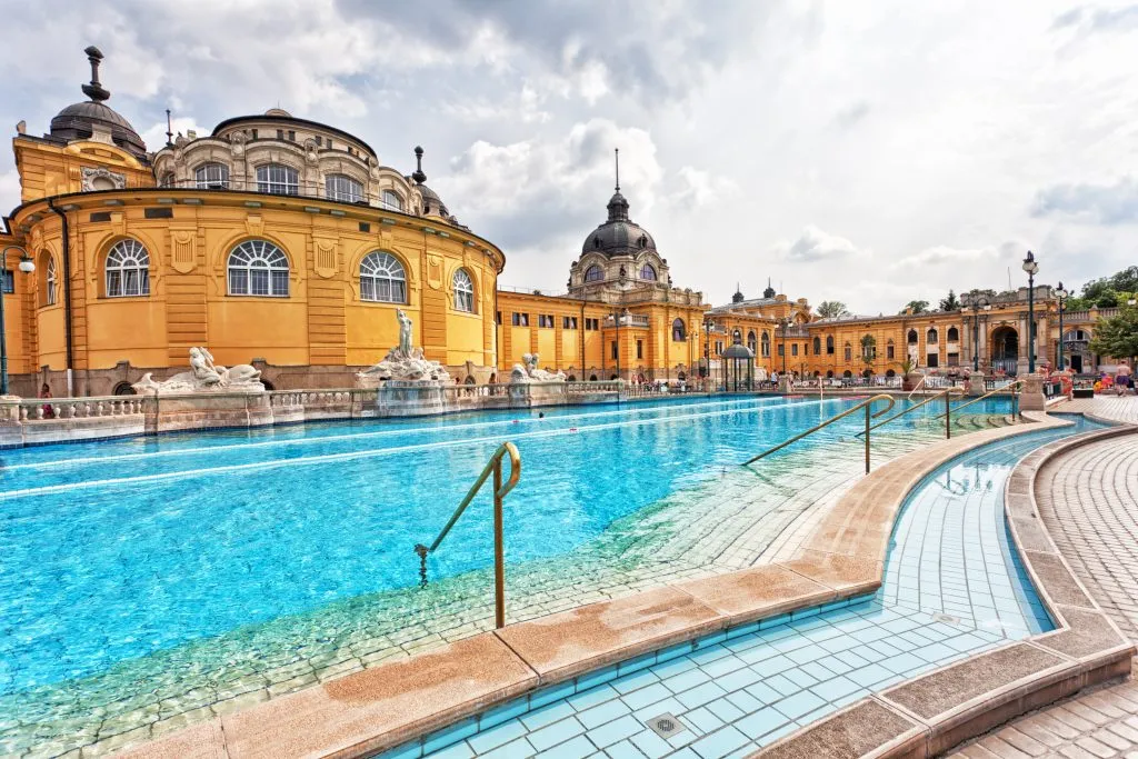 Terme di Szechenyi a Budapest.