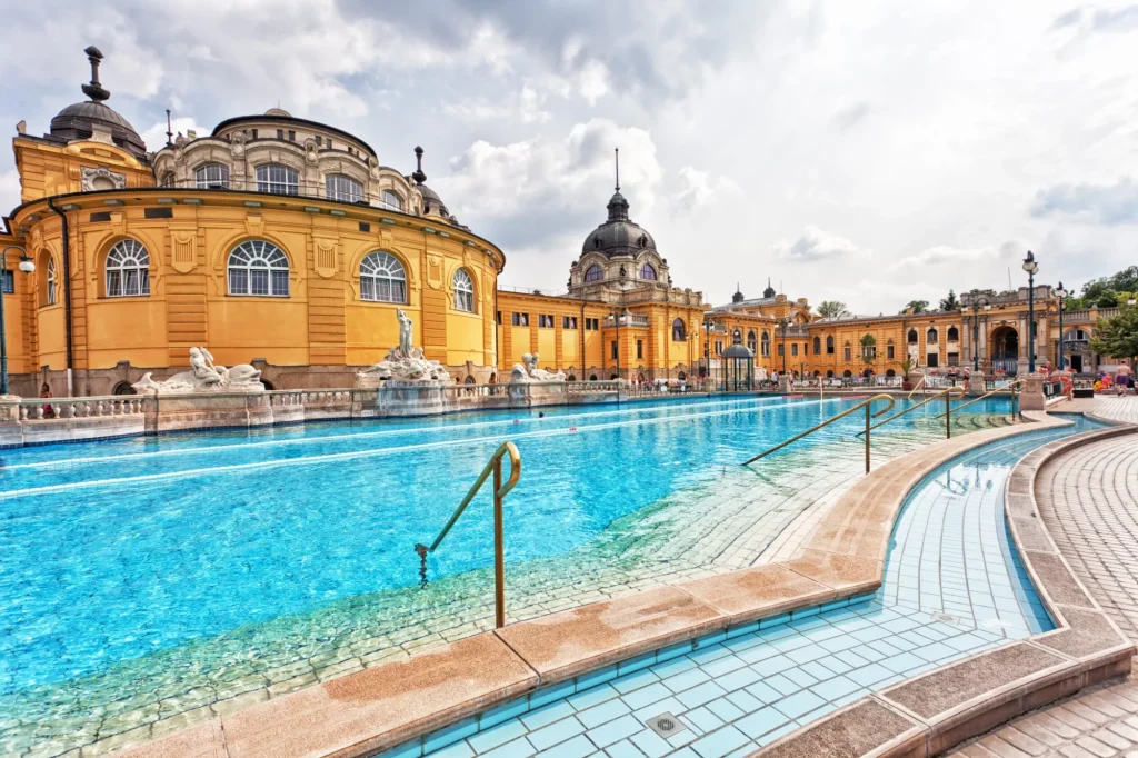 Széchenyi thermal baths in Budapest
