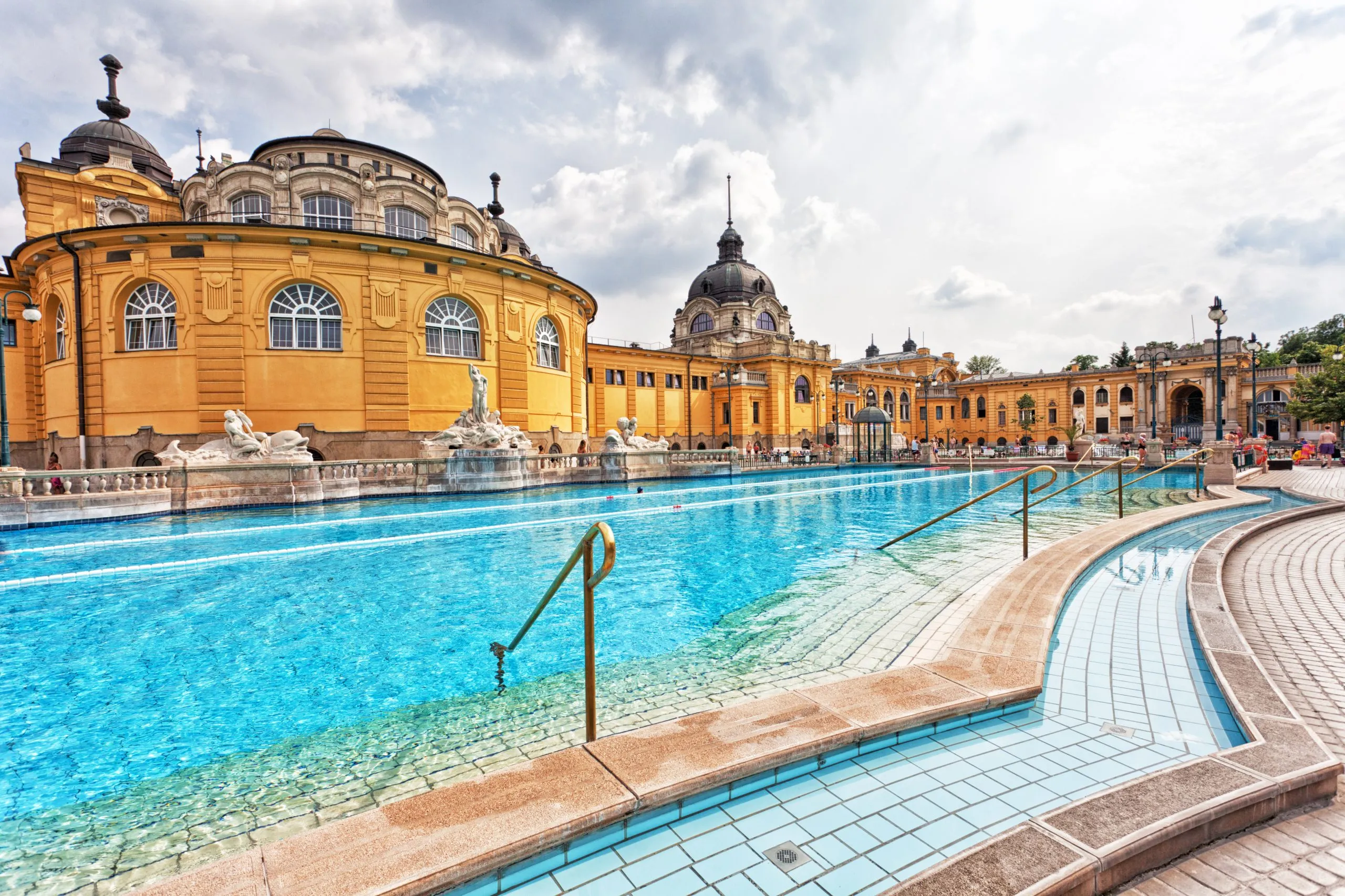 Szechenyi thermal baths in budapest stockpack adobe stock
